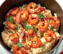 Risotto con gambas​